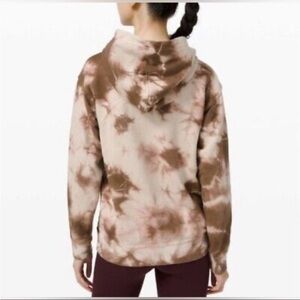 LULULEMON WOMEN'S HOODIE EARTH DYE CLAY.SIZE 10